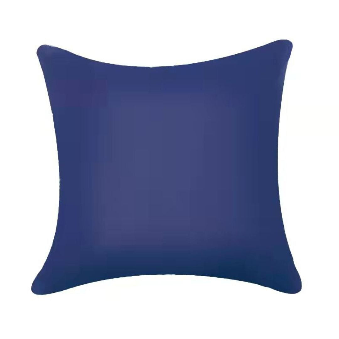 Bondi Outdoor Waterproof Plain Block Cushion Cover Blue 5 Sizes