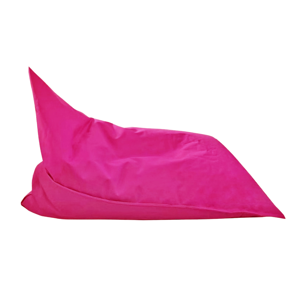 Fuchsia Beach Brights reclining outdoor bean bag cover 100 x 145 cm