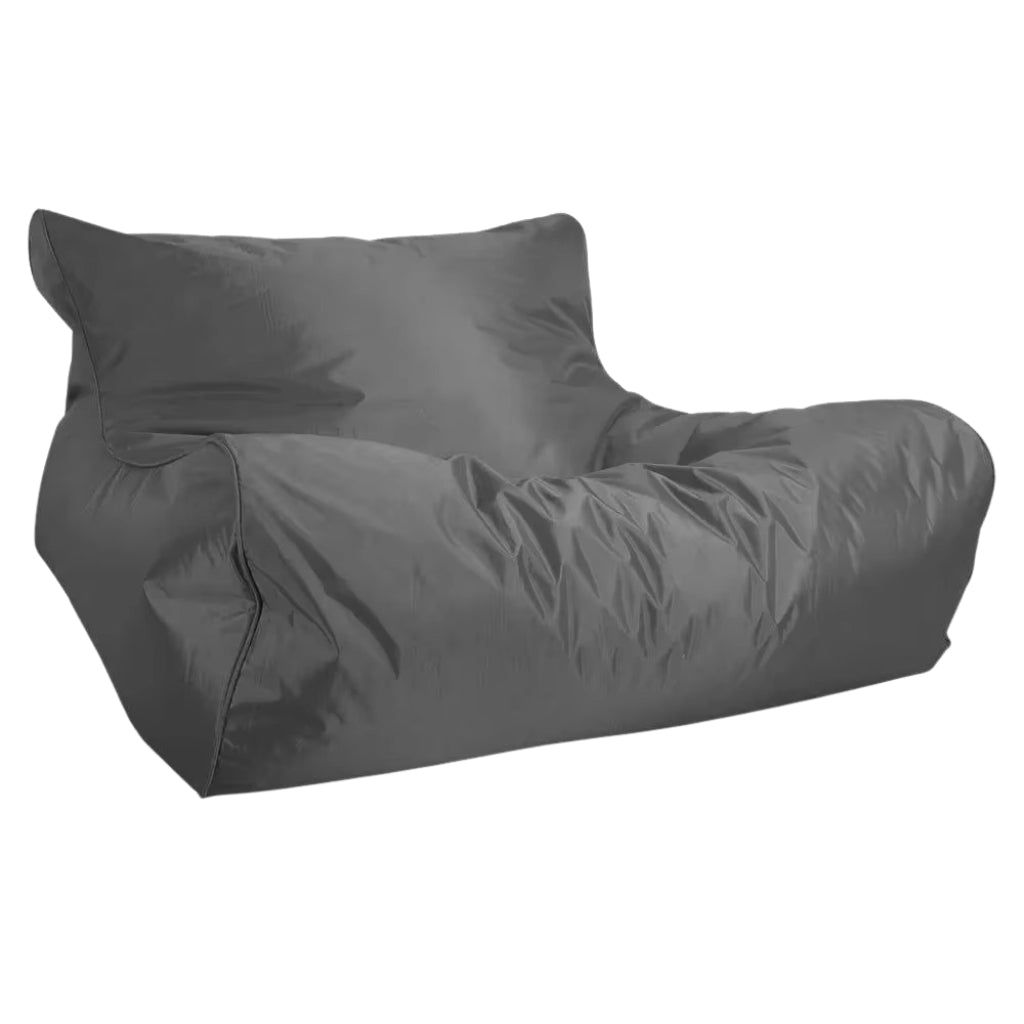 Bondi Premium Pool floating pool beanbag cover – Charcoal Grey,  showing waterproof Oxford fabric