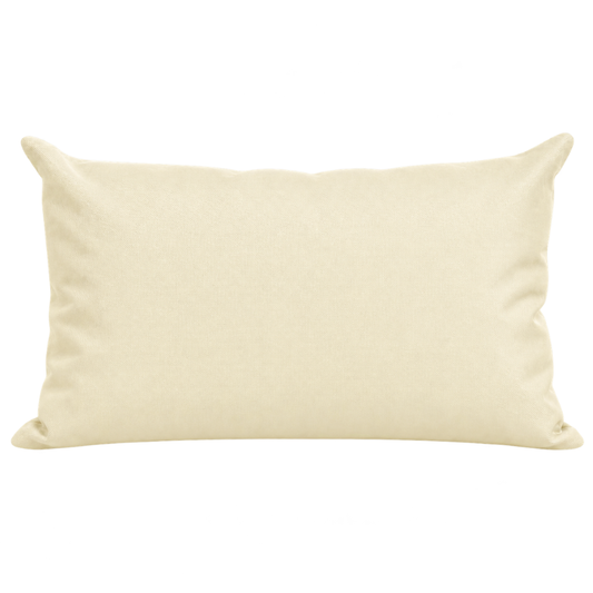 Santorini cream weatherproof outdoor cushion cover 30 x 50 cm lumbar