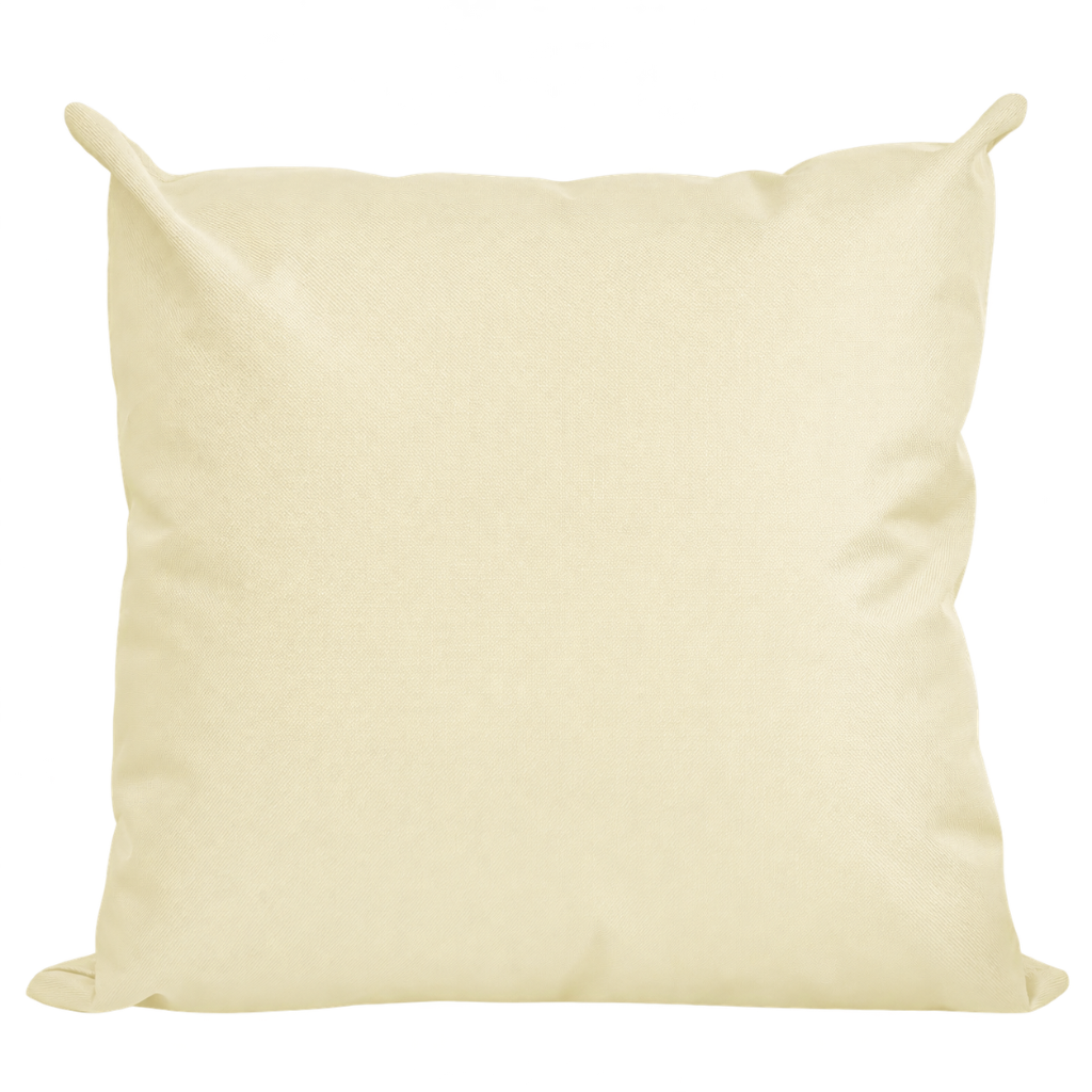 Santorini cream weatherproof outdoor cushion cover 45 x 45 cm square