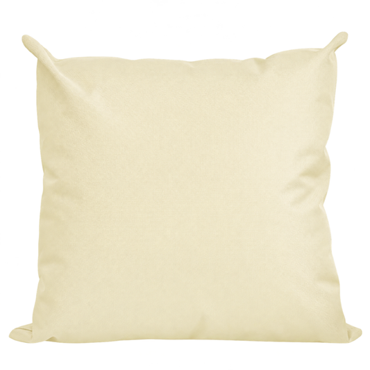 Santorini cream weatherproof outdoor cushion cover 45 x 45 cm square
