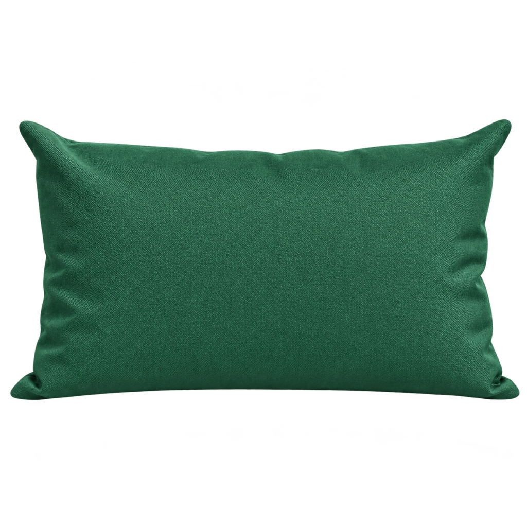 Santorini dark green weatherproof outdoor cushion cover 30 x 50 cm lumbar