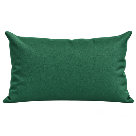 Santorini dark green weatherproof outdoor cushion cover 30 x 50 cm lumbar