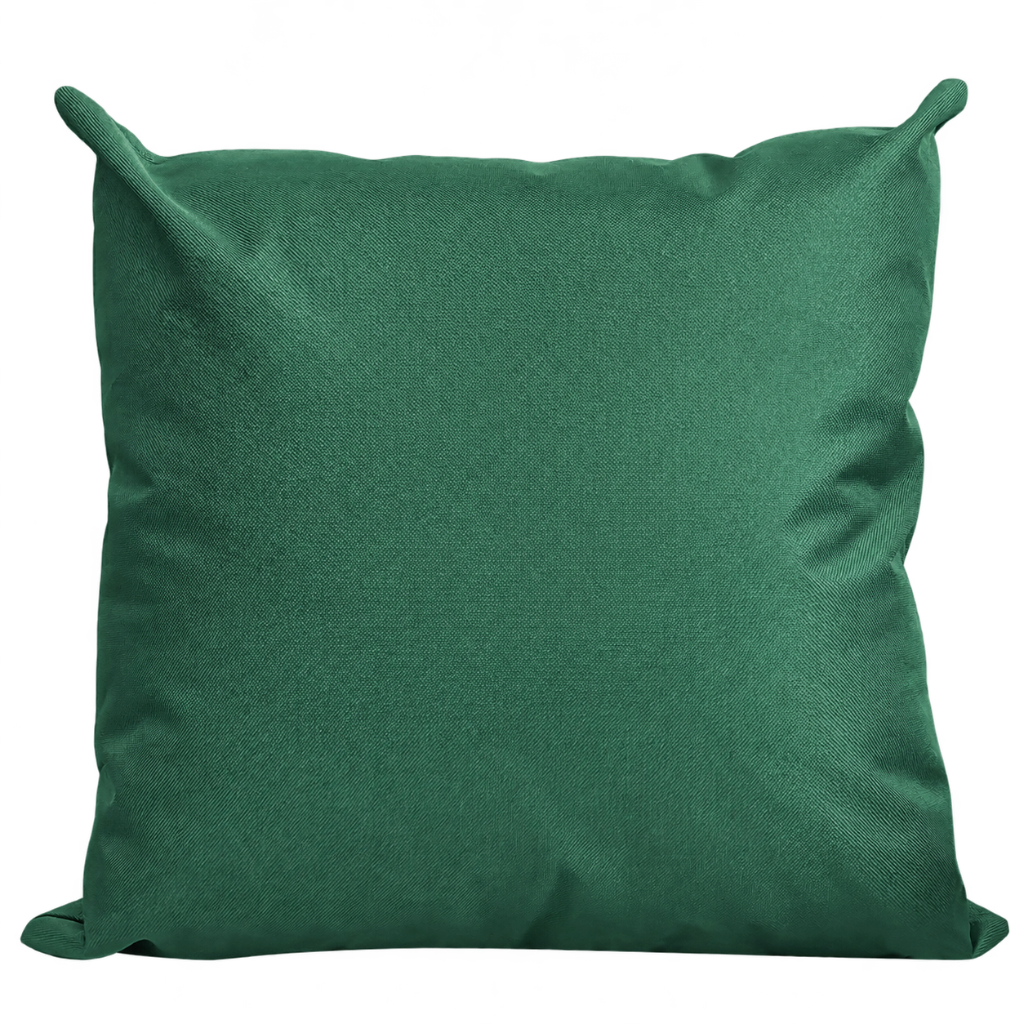 Santorini dark green weatherproof outdoor cushion cover 45 x 45 cm square