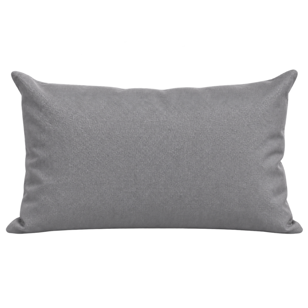 Santorini grey weatherproof outdoor cushion cover 30 x 50 cm lumbar