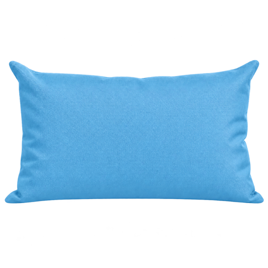 Santorini lake blue weatherproof outdoor cushion cover 30 x 50 cm lumbar