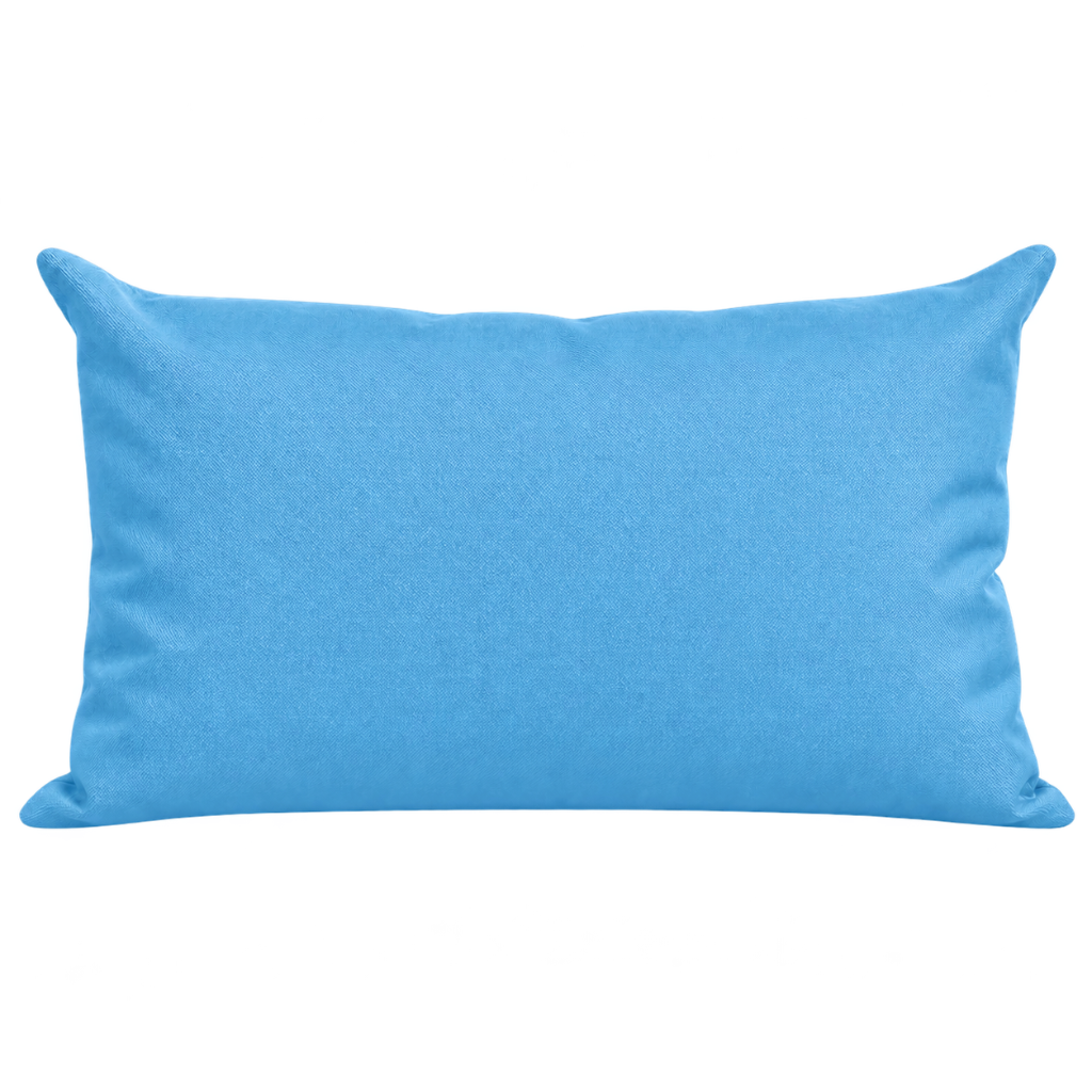 Santorini lake blue weatherproof outdoor cushion cover 30 x 50 cm lumbar