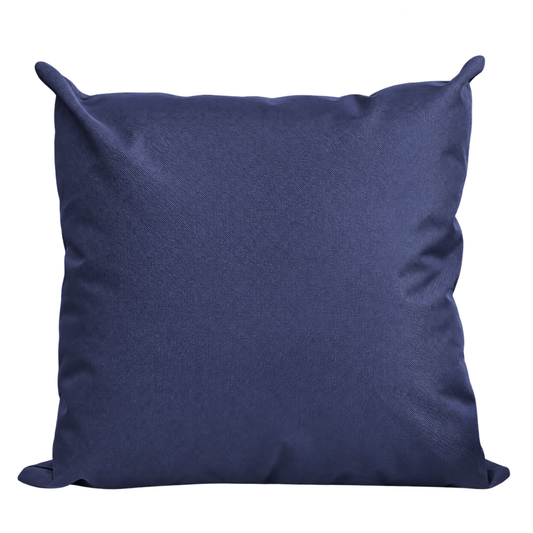Santorini blue weatherproof outdoor cushion cover 45 x 45 cm square