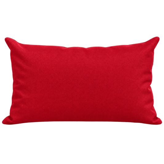 Santorini red weatherproof outdoor cushion cover 30 x 50 cm lumbar